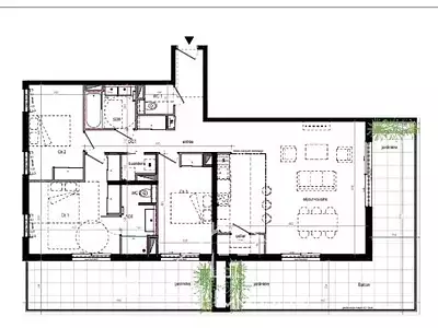 Appartement, 104 m²