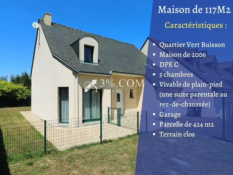 Maison, 117 m²