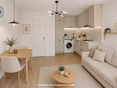 Appartement, 19 m²