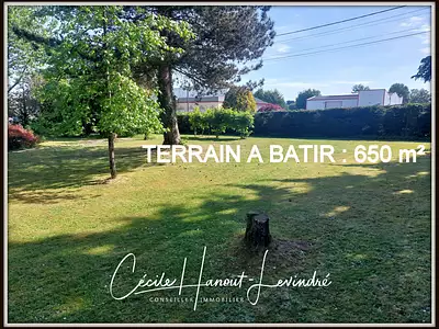 Terrain, 650 m²