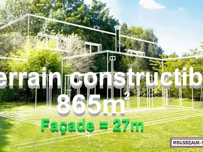 Terrain, 865 m²