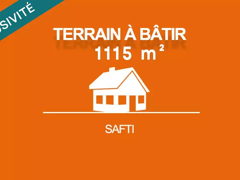Terrain, 1 115 m²