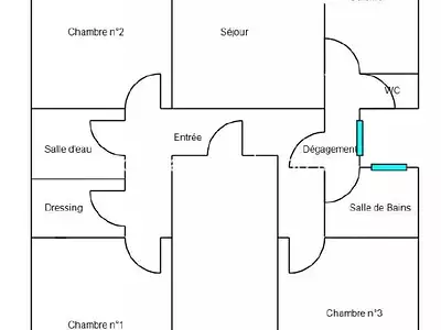 Appartement, 102 m²