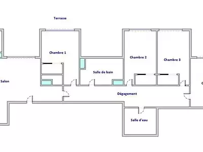 Appartement, 102 m²