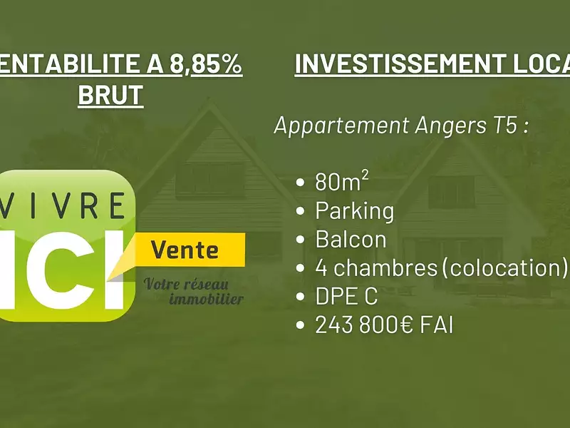 Appartement, 80 m²