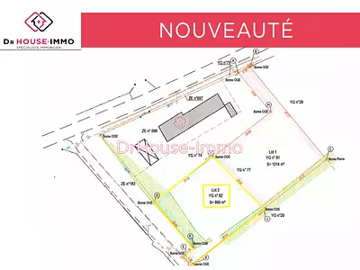 Terrain, 866 m²