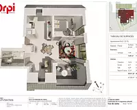 Appartement, 50 m²