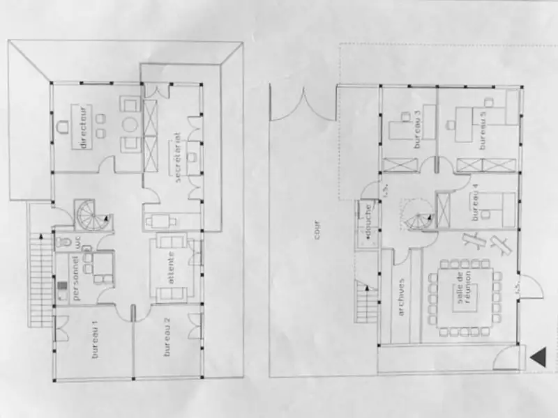 Immeuble, 180 m²
