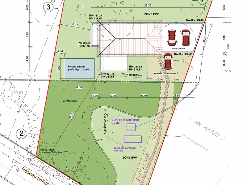 Terrain, 1 018 m²