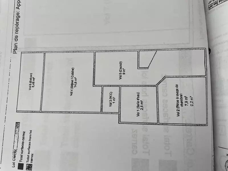 Appartement, 35 m²
