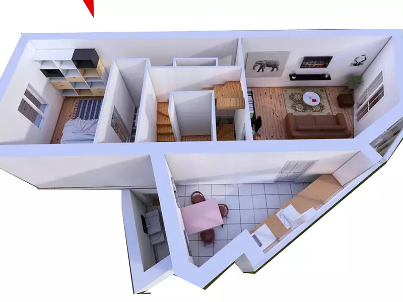 Appartement, 42,78 m²