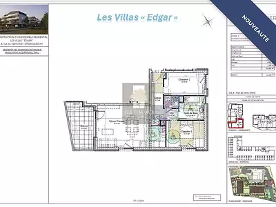 Appartement, 69 m²
