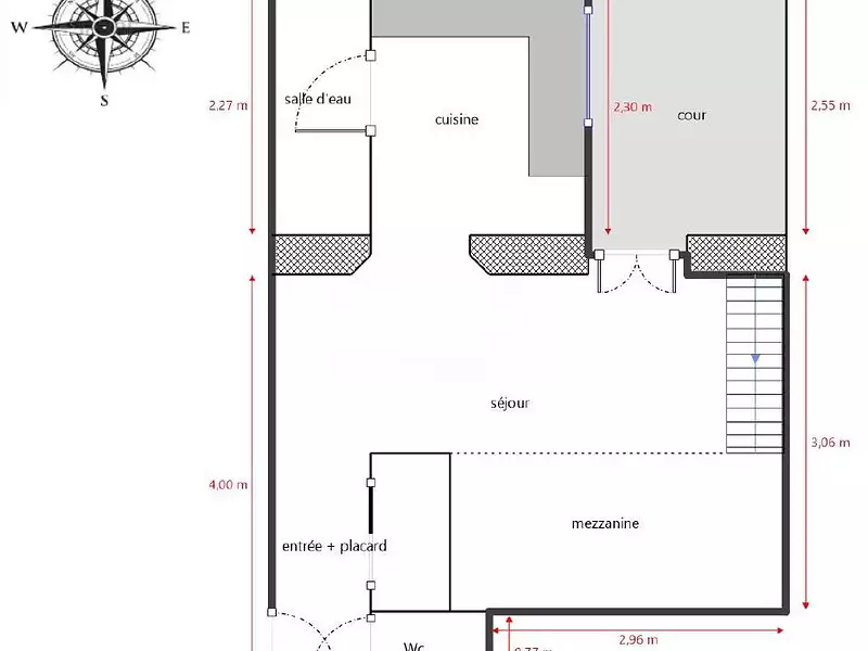 Immeuble, 409 m²