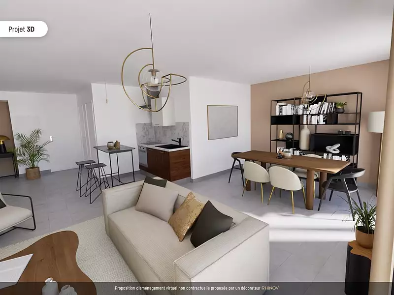 Appartement, 76,98 m²