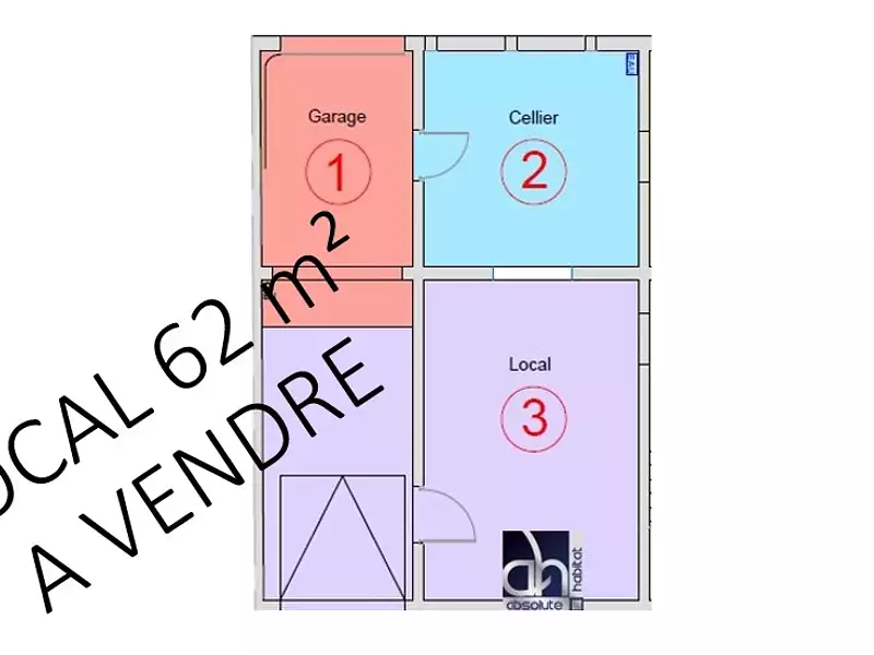 Parking, 62 m²