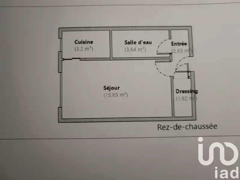 Appartement, 27 m²