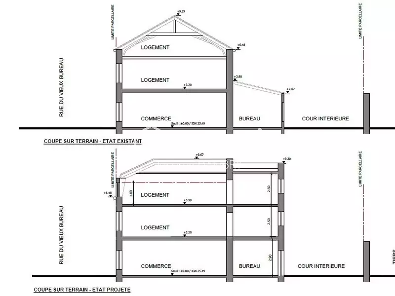 Immeuble, 240 m²