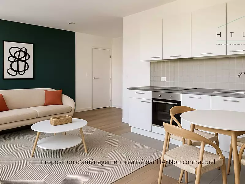 Appartement, 51,11 m²