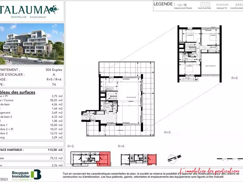 Appartement, 114,44 m²