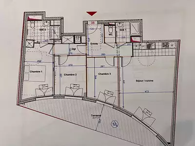 Appartement, 86,75 m²