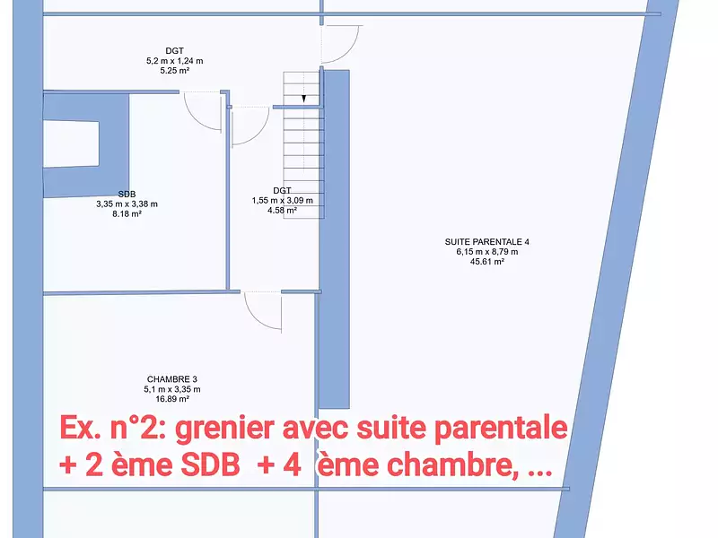 Appartement, 85 m²