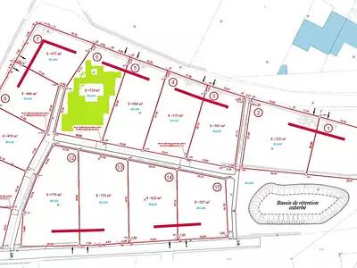 Terrain, 729 m²
