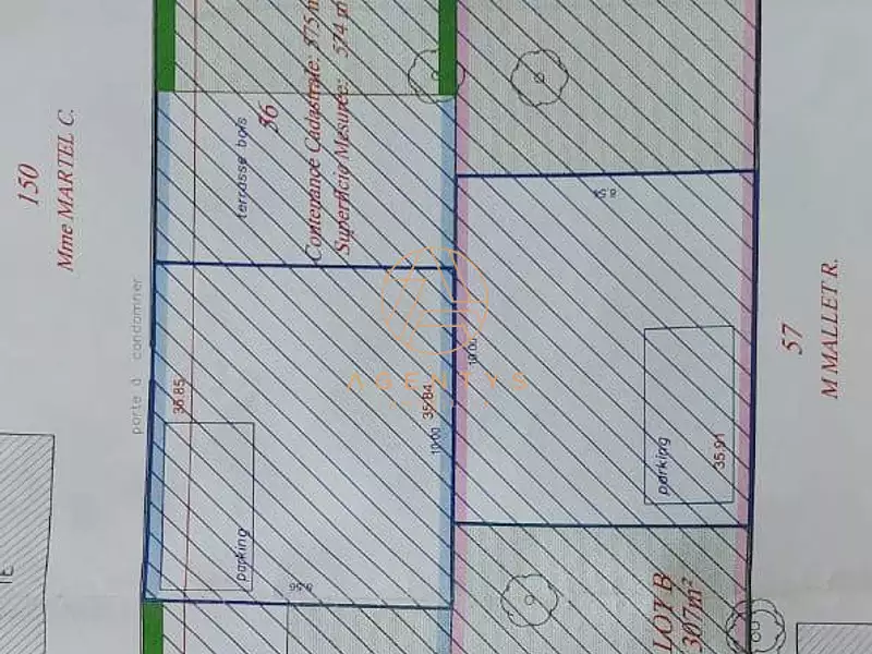 Terrain, 307 m²