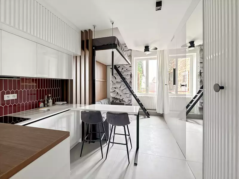 Appartement, 16,38 m²