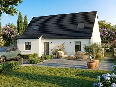 Maison neuve, 73 m²