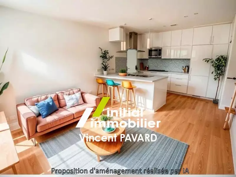Appartement, 51,72 m²