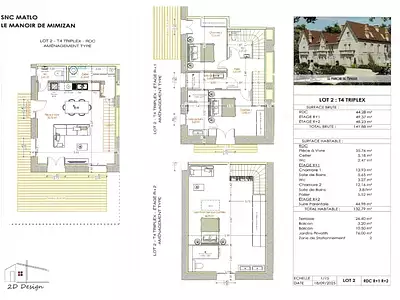 Appartement, 132 m²