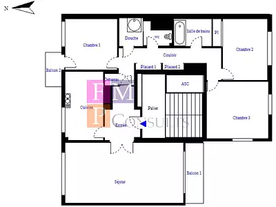 Appartement, 88,17 m²