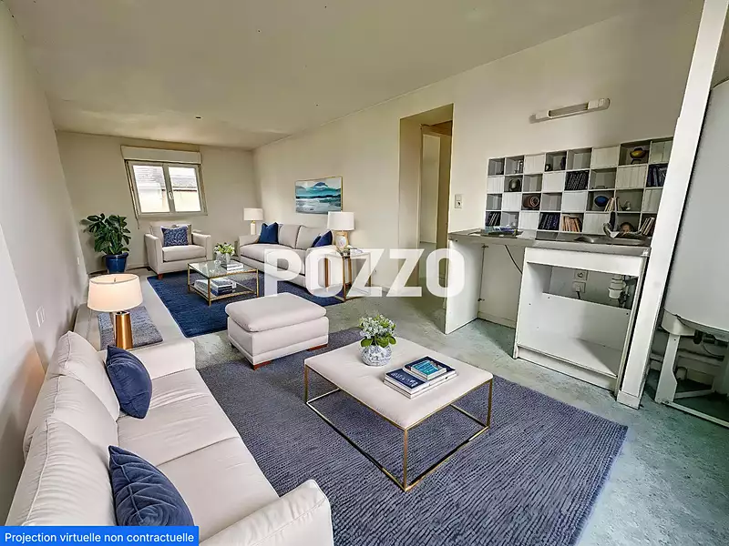 Appartement, 45,5 m²