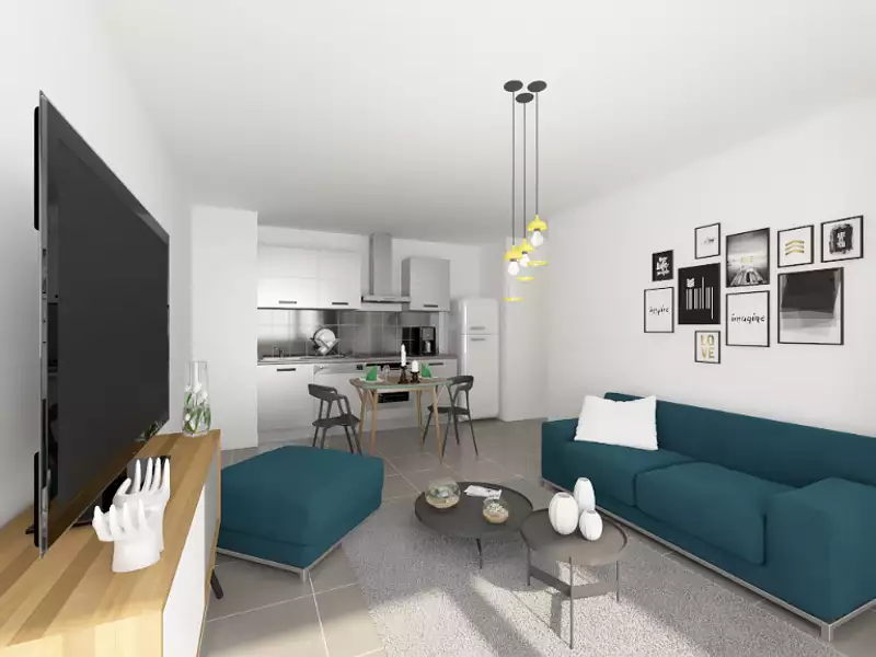 Appartement, 46,06 m²