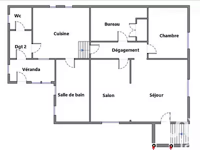 Maison, 60 m²
