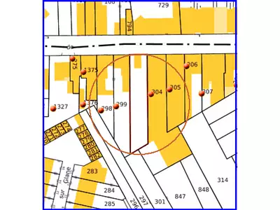 Terrain, 373 m²
