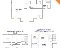 Immeuble, 190 m²