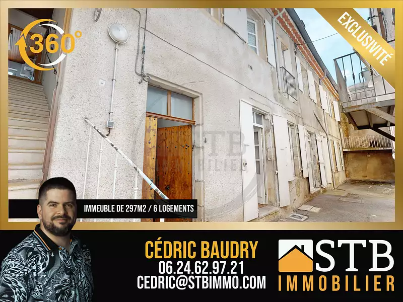Immeuble, 297 m²