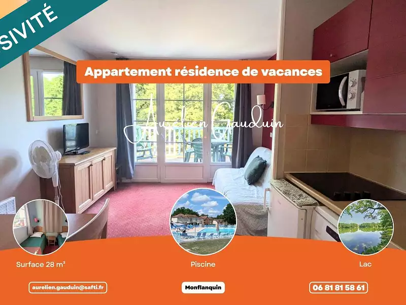 Appartement, 27 m²