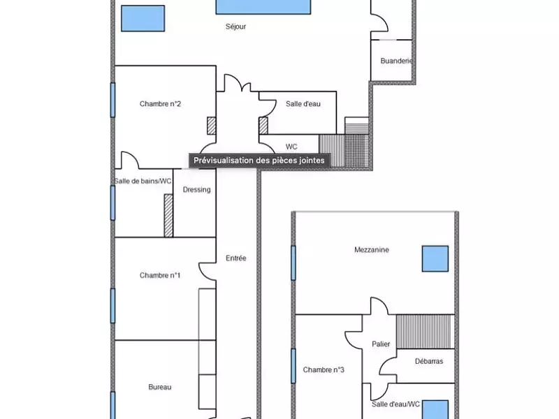 Appartement, 179 m²