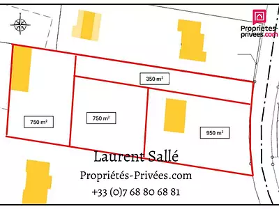 Terrain, 2 783 m²