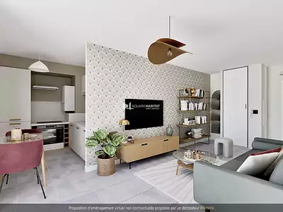 Appartement, 40,59 m²