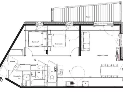 Appartement, 73,57 m²