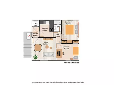 Maison, 65,67 m²