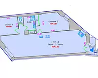 Appartement, 90,72 m²