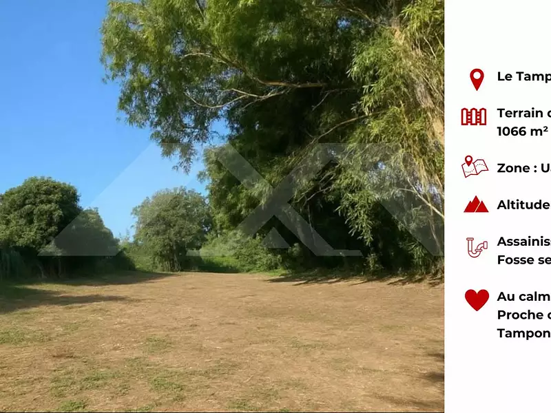 Terrain, 1 066 m²