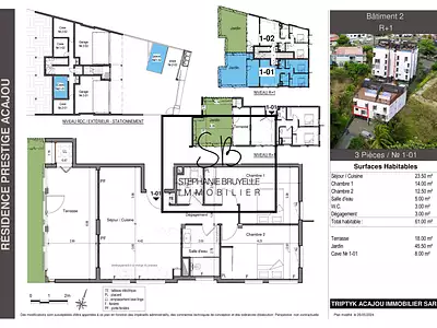 Appartement, 61 m²
