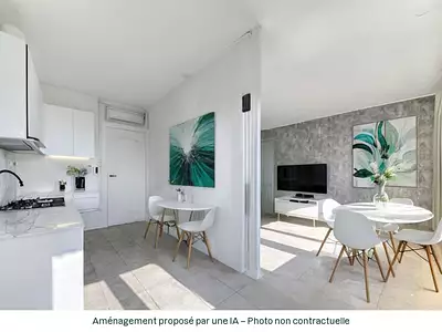 Appartement, 47,67 m²