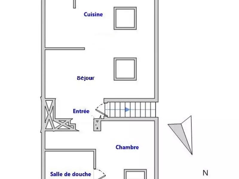 Appartement, 24 m²