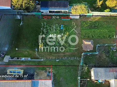 Terrain, 410 m²